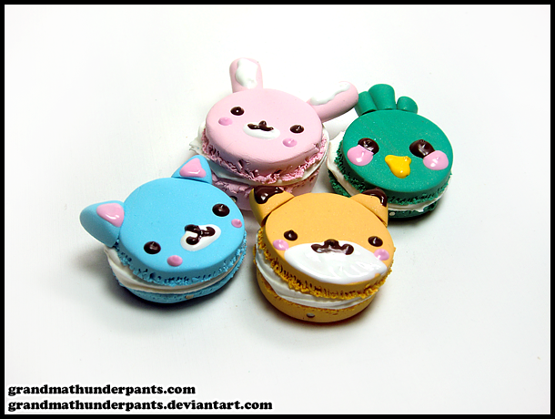 Animal Macarons