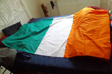 WIP Irish Tricolour 2 yards (90x180cm) 2016