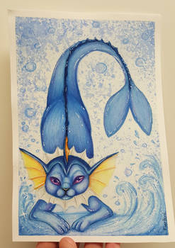 I choose you, VAPOREON