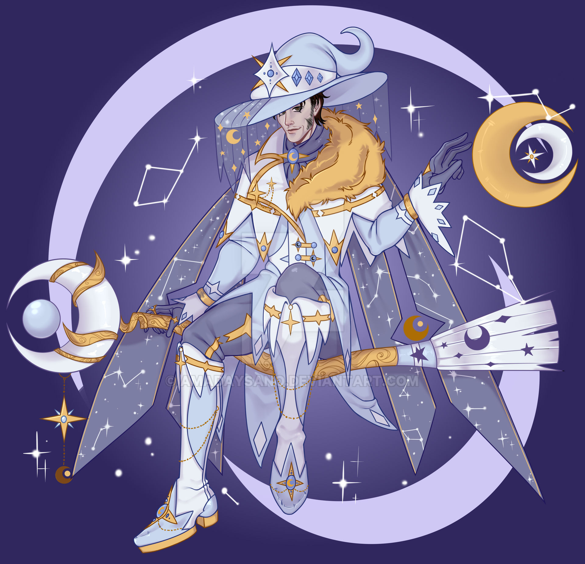 Star wizard by AmadaySano on DeviantArt