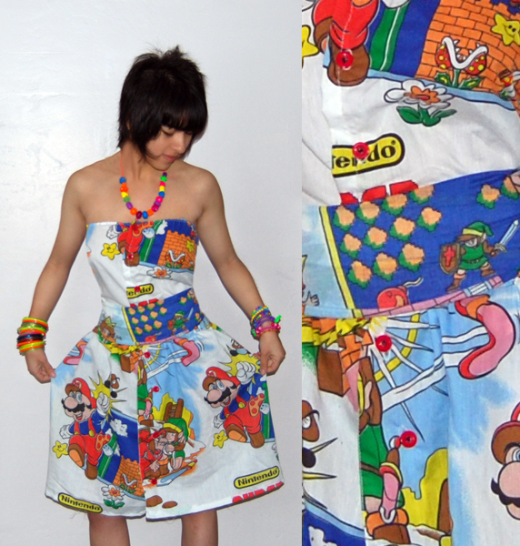 Legend of Zelda + Mario Dress