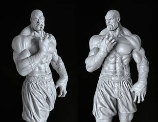 Sagat Model Shot