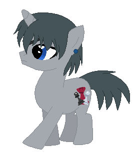 Ciel Phantomhive as a pony