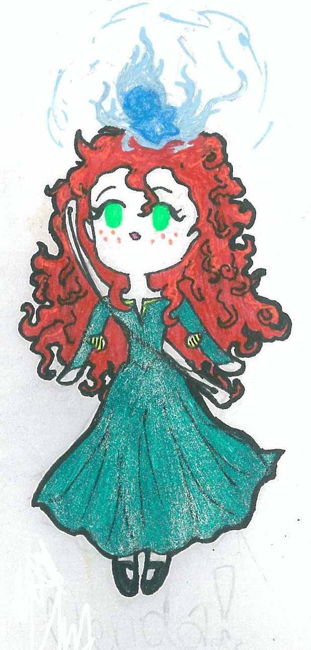 Brave Merida chibi