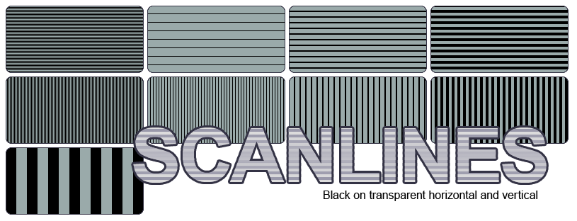Scanlines Vertical and Horizontal by hassified on DeviantArt