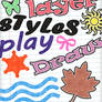 24 Crayon Layer Styles