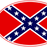 Confederate Flag Badge