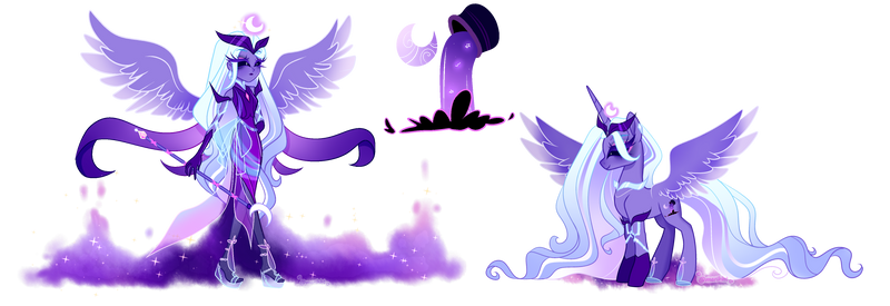 MLP EG Oc Adopt ~Trixie X Nightmaremoon