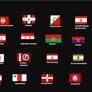 Ideology flags Lebanon