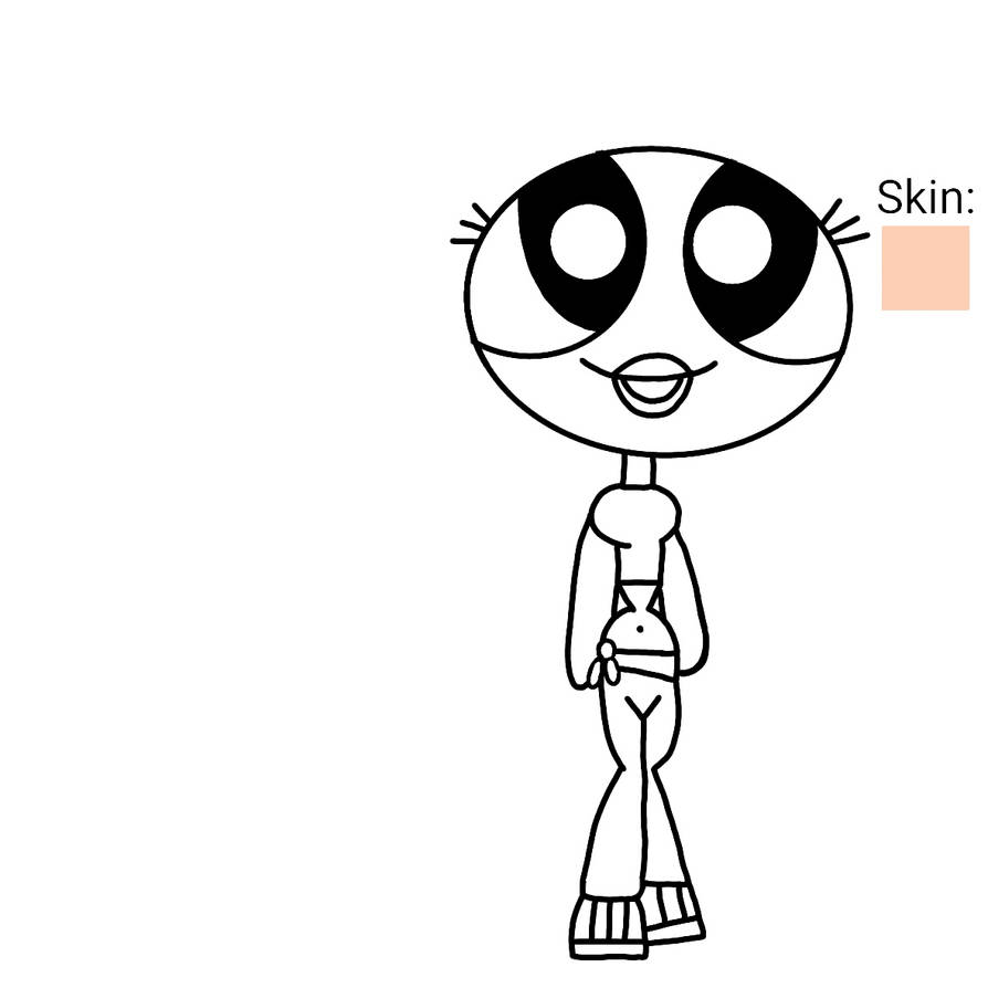 Powerpuff Body Base Buttercup Powerpuff Girls Teenage Base by MariaJuliaSanatana on DeviantArt