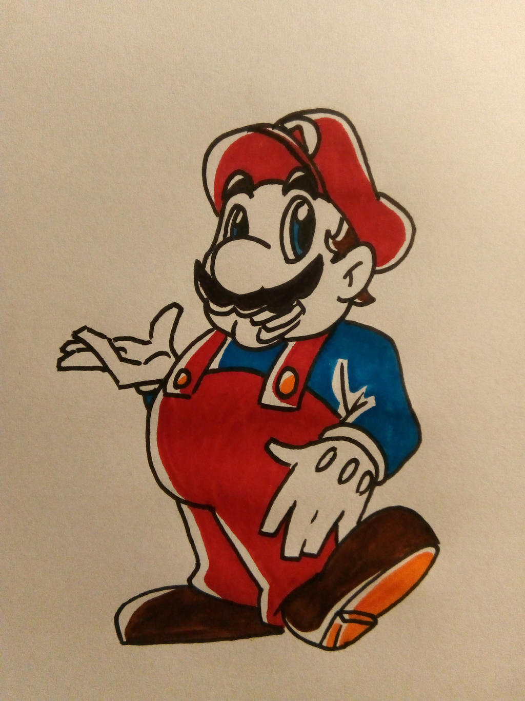 Mario Cartoon Deviantart Cartoon Mario by JulianIvoRobotnik on DeviantArt