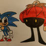 manga Sonic and Robotnik