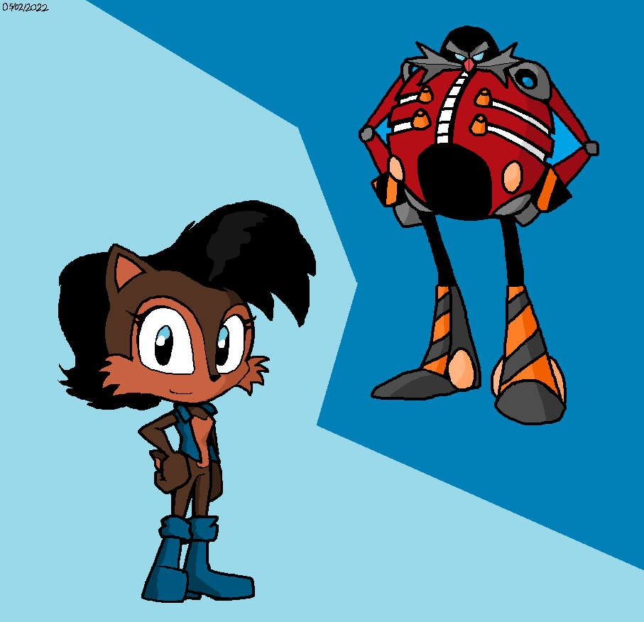 Sally Bot Sally and Egg Bot by JulianIvoRobotnik on DeviantArt