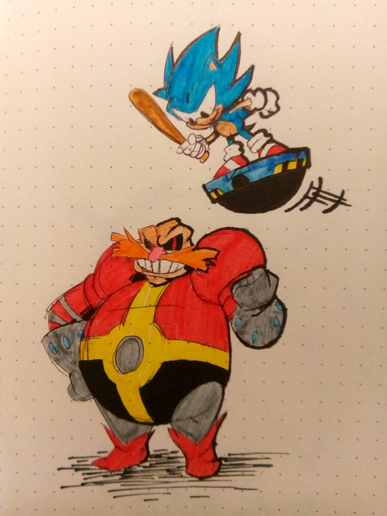 Robotnik/Eggman doodles. Hope you like it : r/SonicTheHedgehog