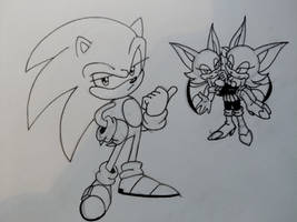 Sonic with Rouge and Rouge