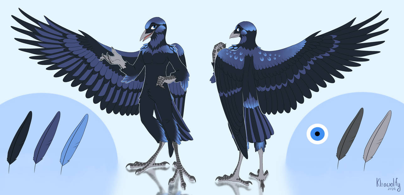Anamorphic Crow The Crow! by kleowolfy on DeviantArt