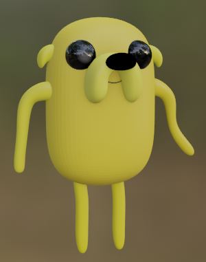 Jake 3d Model by LeonardoCamargosART on DeviantArt