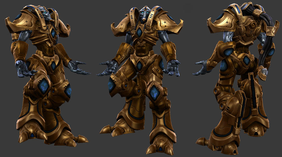Protoss Design Protoss Zealot by Nshade3d on DeviantArt