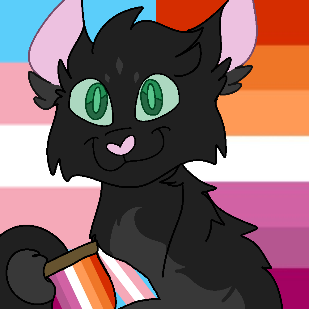 Cat Composer — Warriors Pride Icons Batch #1 Lesbian Mothwing •