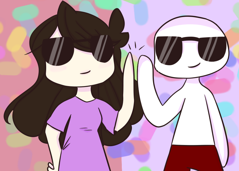 JaidenAnimations n Theodd1sout by NiftyNoibeat on DeviantArt.