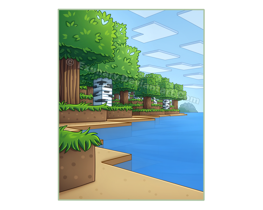 Minecraft Vertical Example by Exunary on DeviantArt