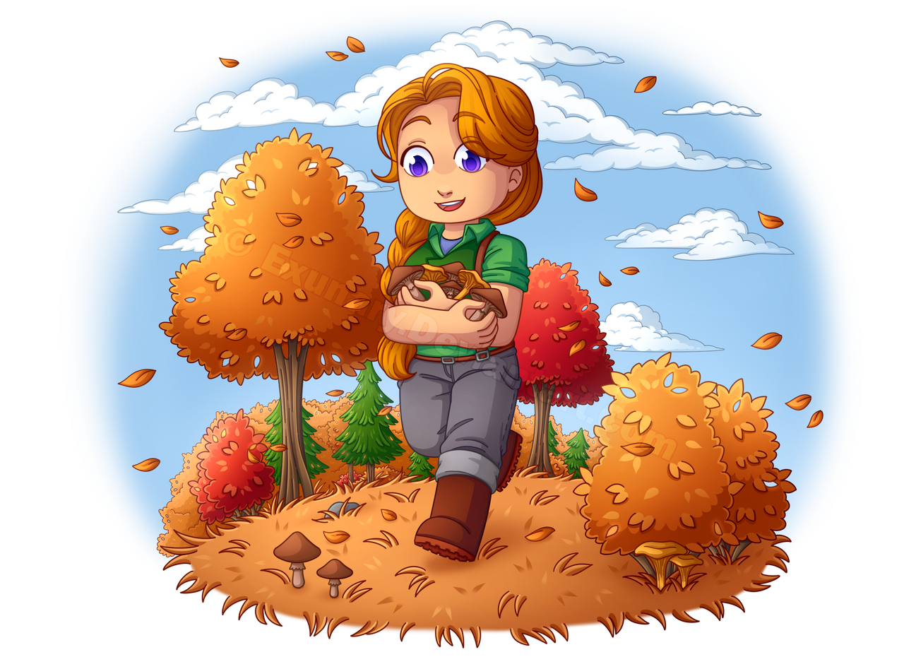 Stardew Valley - Leah by Exunary
