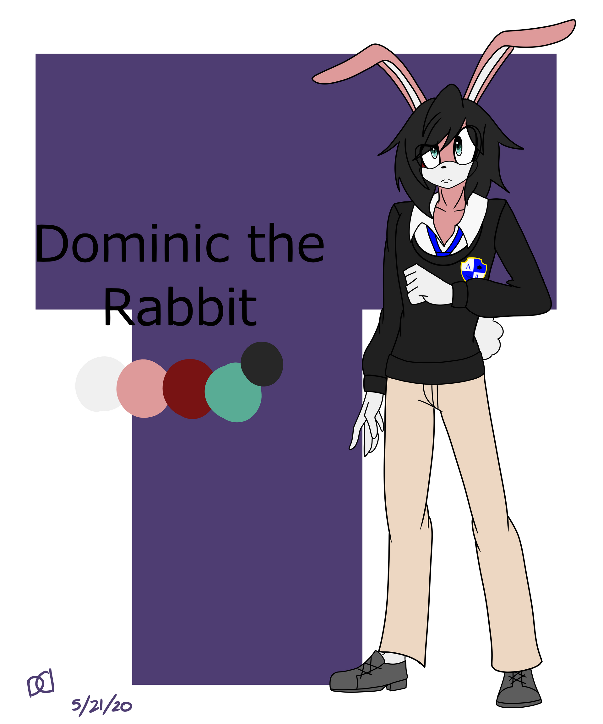 Domcratic Rabbit Dominic the Rabbit by DandyDani on DeviantArt