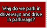 Park and Drive.