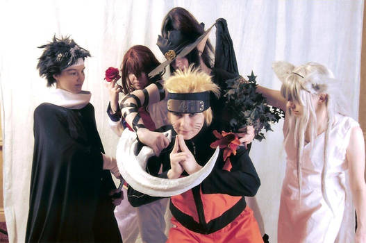 YYH - Kurama, Youko, Kuronue, Hiei group +Naruto 2