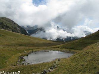 Clouds in the lake