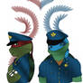 TMNT Raph And Leo Good Cop Bad Cop