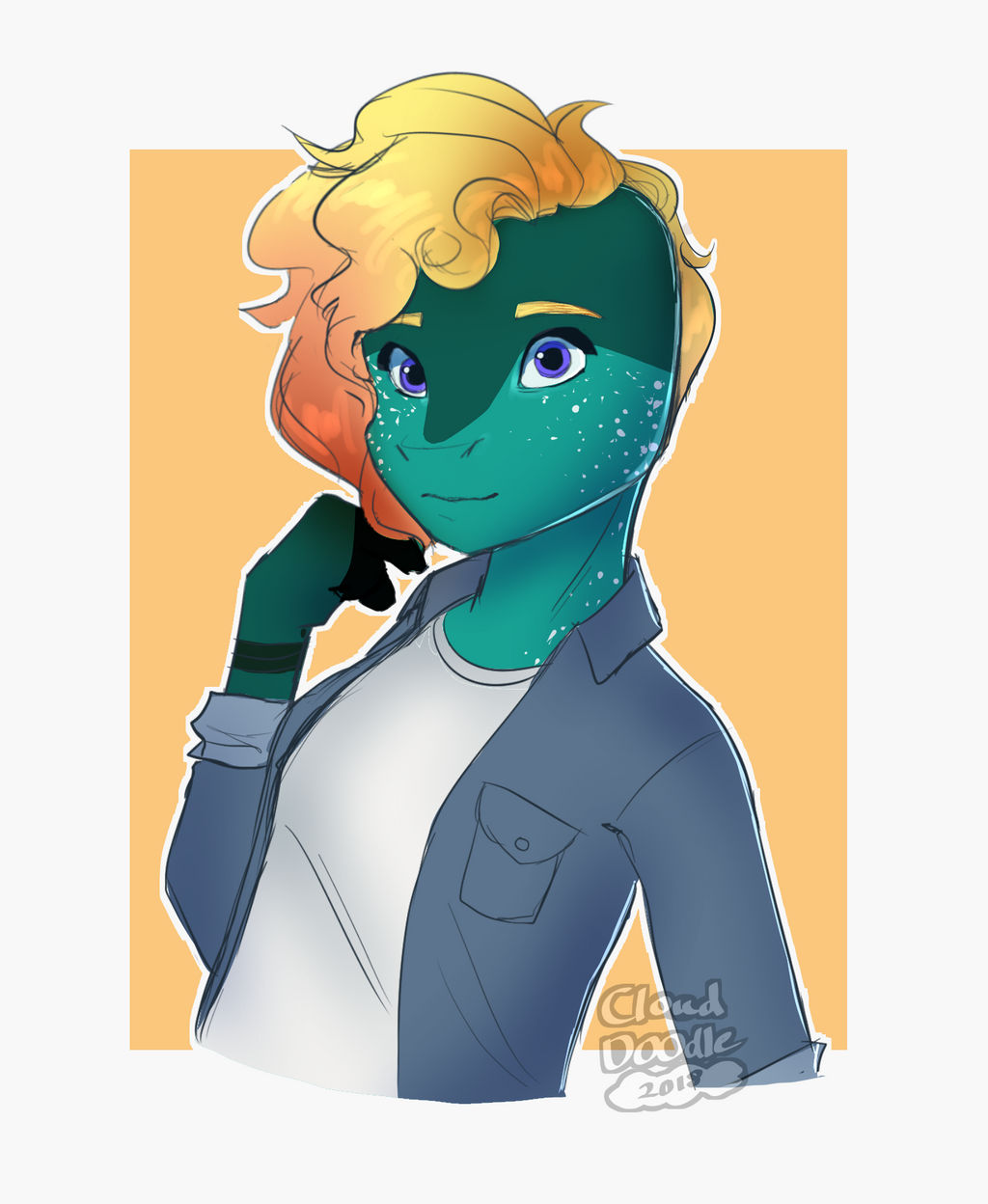 .:Gift:. HAPPY (late) BIRTHDAY SILVER! by CloudDoodle