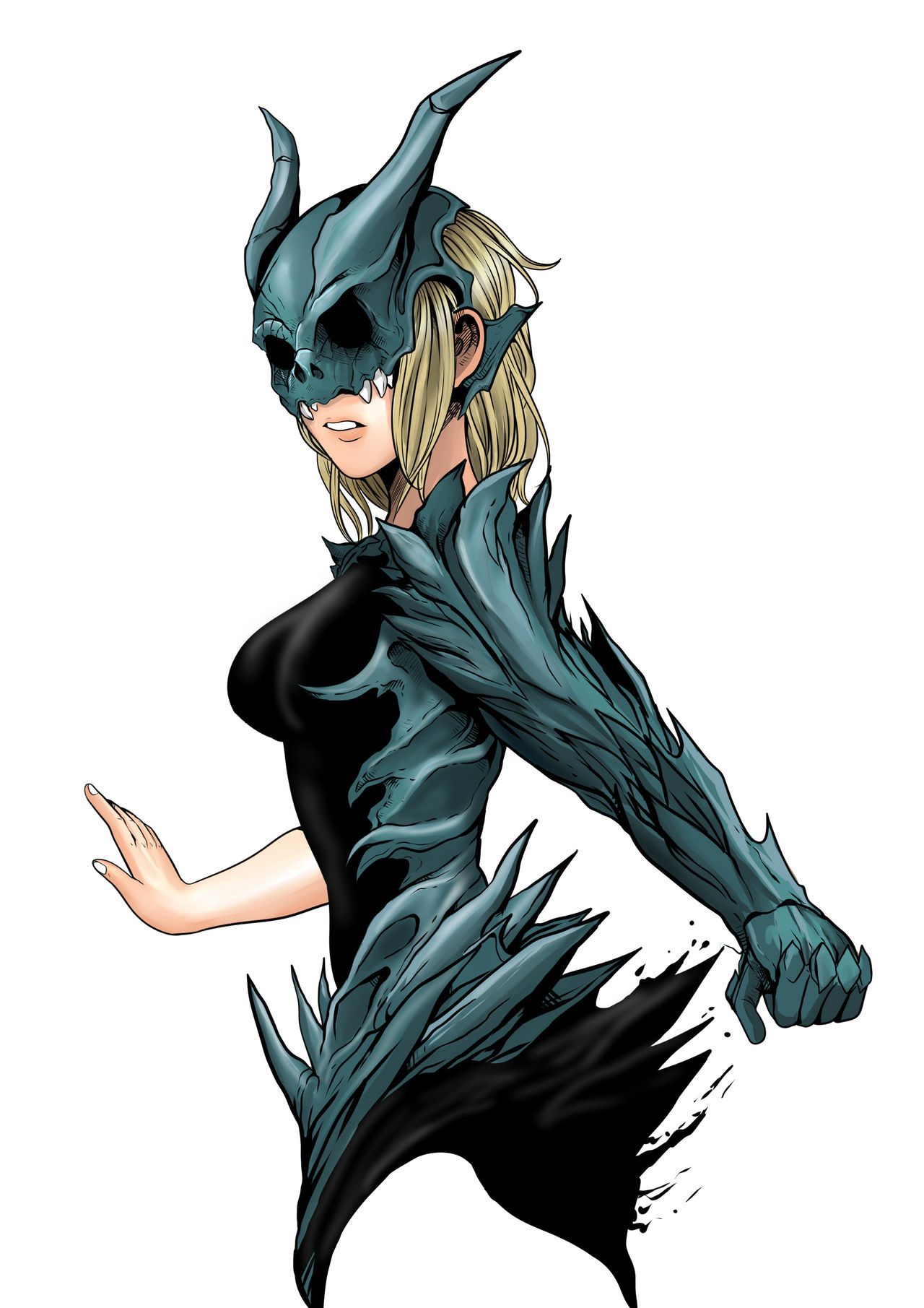 the hybrid demon by kinglinestudios on DeviantArt