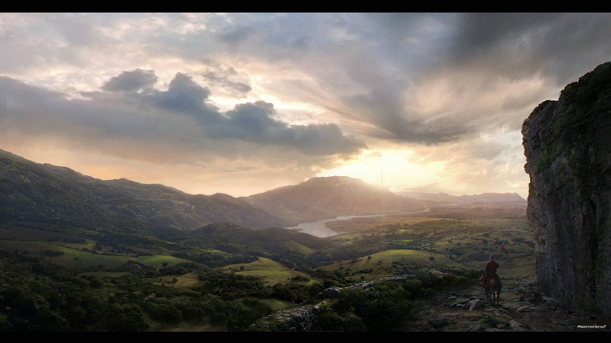 Mountainscape by moonworker1