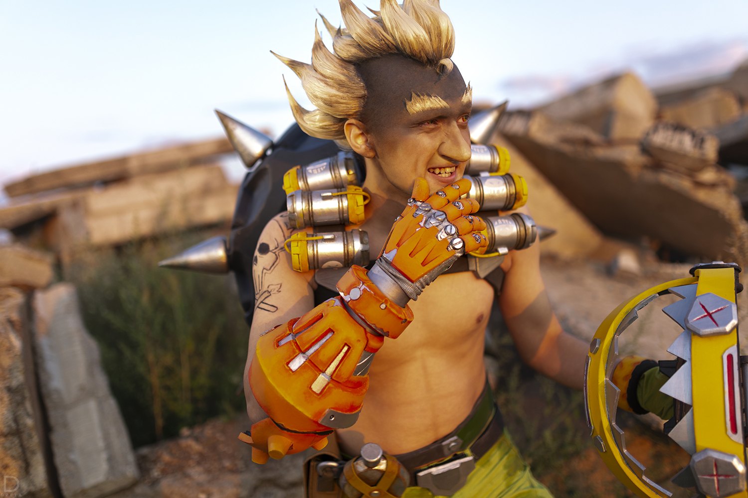 Mask Junkrat Junkrat cosplay by VetranElf on DeviantArt