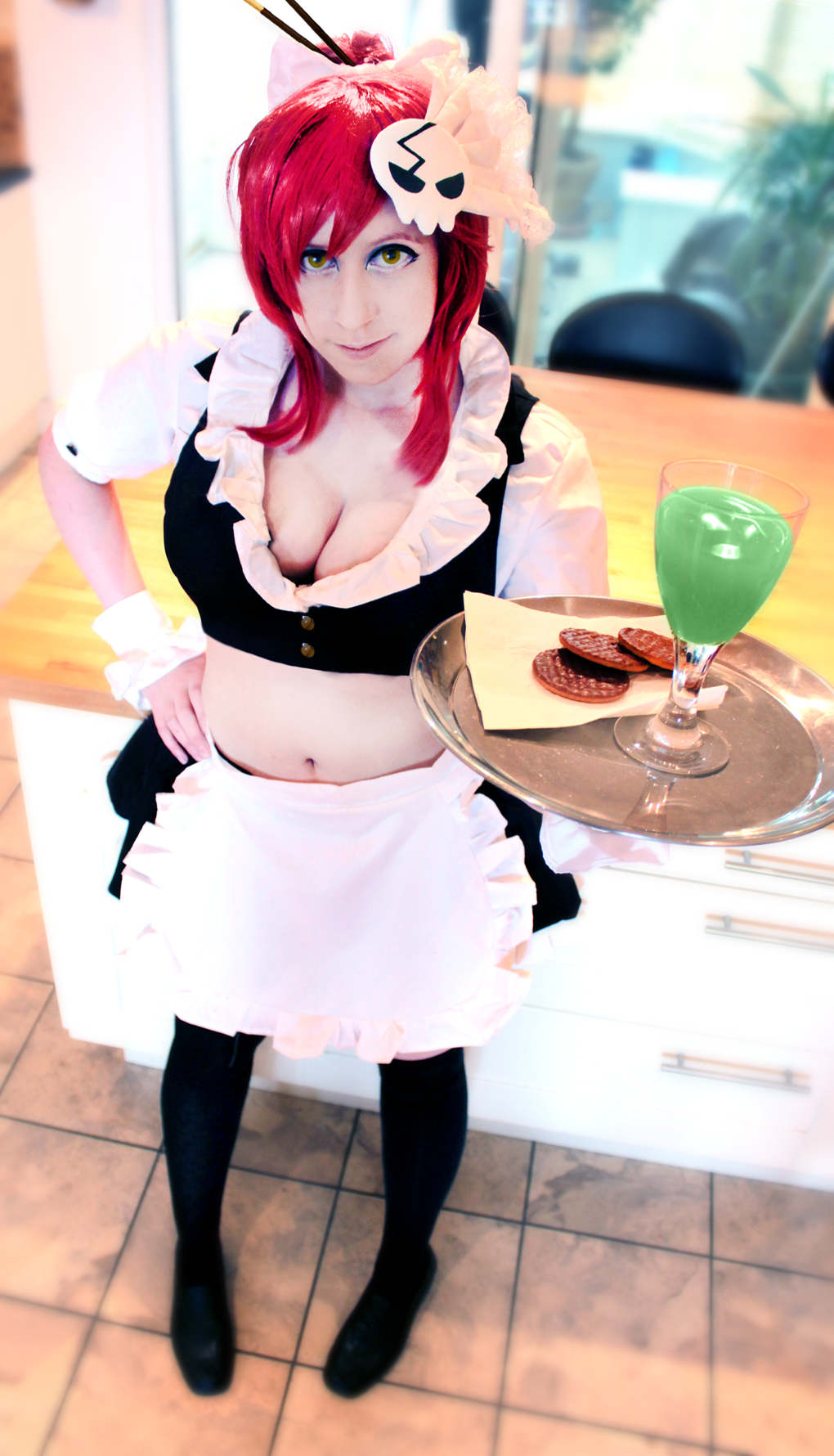 Yoko Littner (Maid version) - Order up! ~