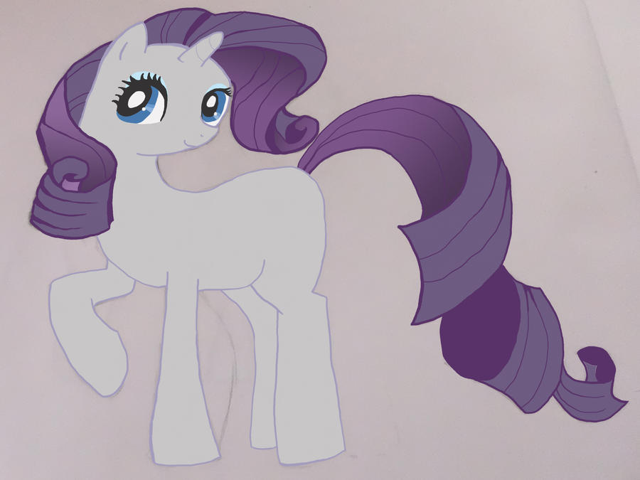 MLP Rarity by lulucanpy on DeviantArt