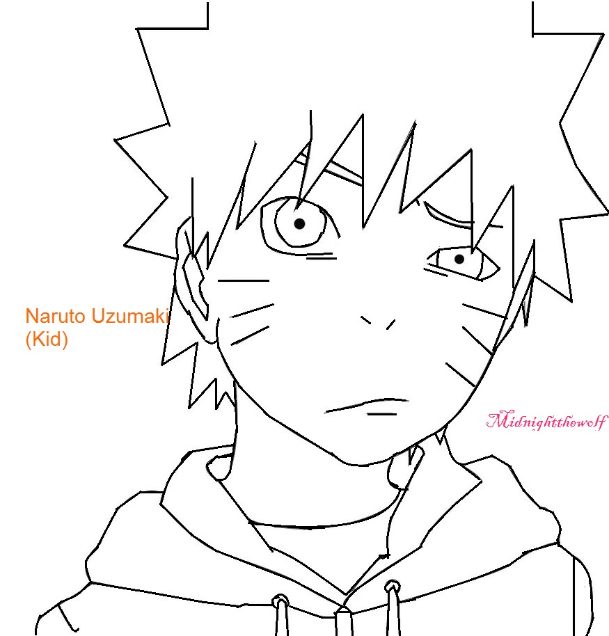 Naruto!  Kid naruto, Naruto uzumaki, Naruto sketch drawing