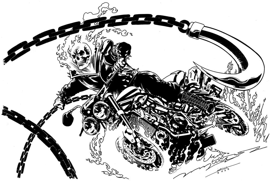 Ghost Rider Carving Ghost Rider by marcelomueller on DeviantArt