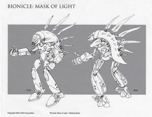 Bionicle Rahkshi Body
