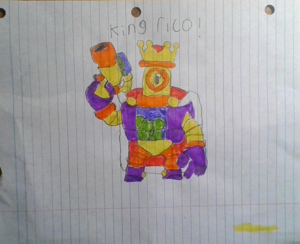King Rico colored!!! by Britishbendover69 on DeviantArt