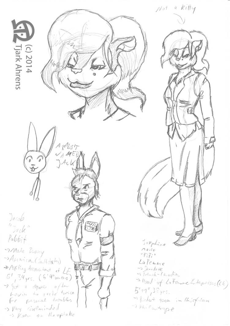 Fifi LaFemme 2013+Jack Rabbit by KhaoShar on DeviantArt