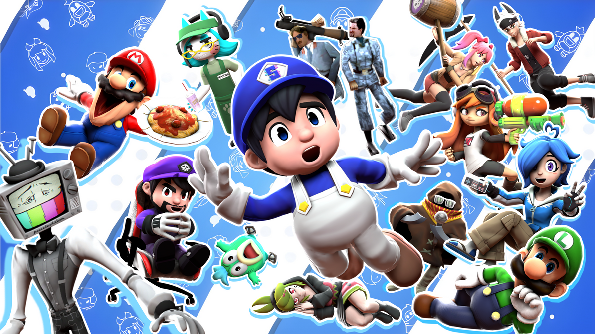 Smg4 R SMG4 World by KBACEP on DeviantArt