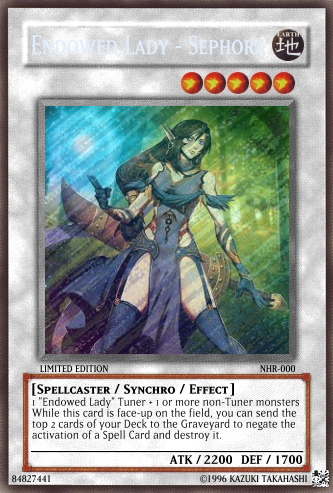 Yu-Gi-Oh! Orica: Endowed Lady - Sephora by CrashAriMP5N2O on DeviantArt Yu-Gi-Oh! Orica: Endowed Lady - Sephora by CrashAriMP5N2O on DeviantArt