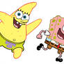 Spongebob and Patrick Face Swap