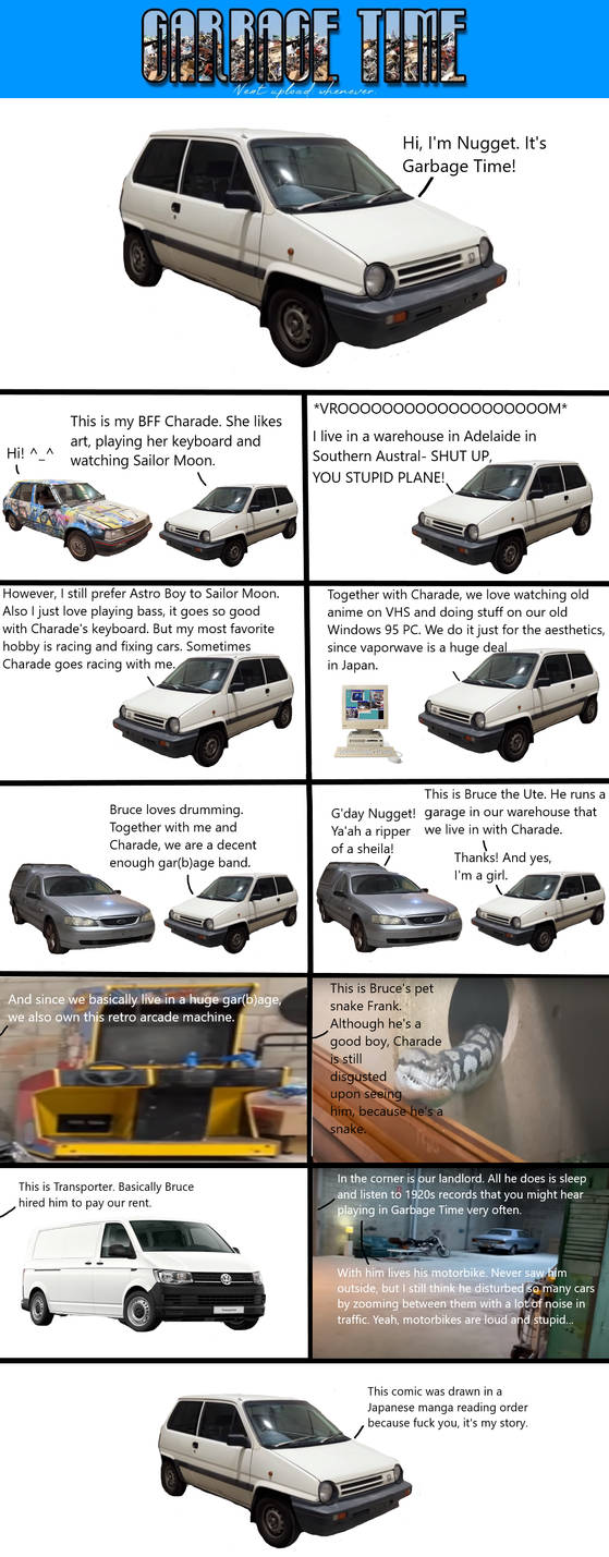 Garbage Time - episode 1 by 1995ToyotaCresta on DeviantArt