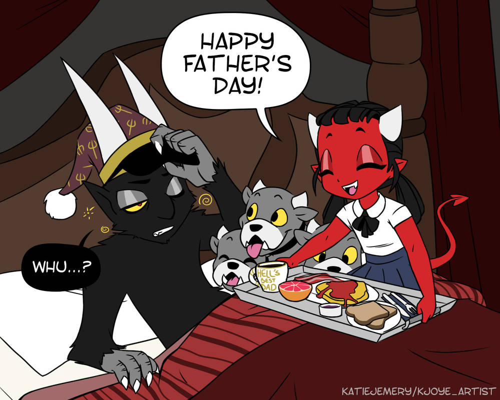 Father's Day (in hell) by katiejemery on DeviantArt