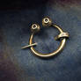 Tiny penannular brooch