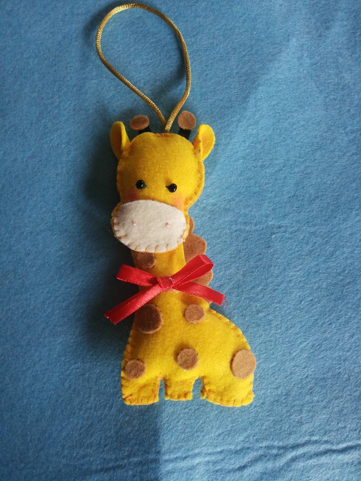 felt giraffe