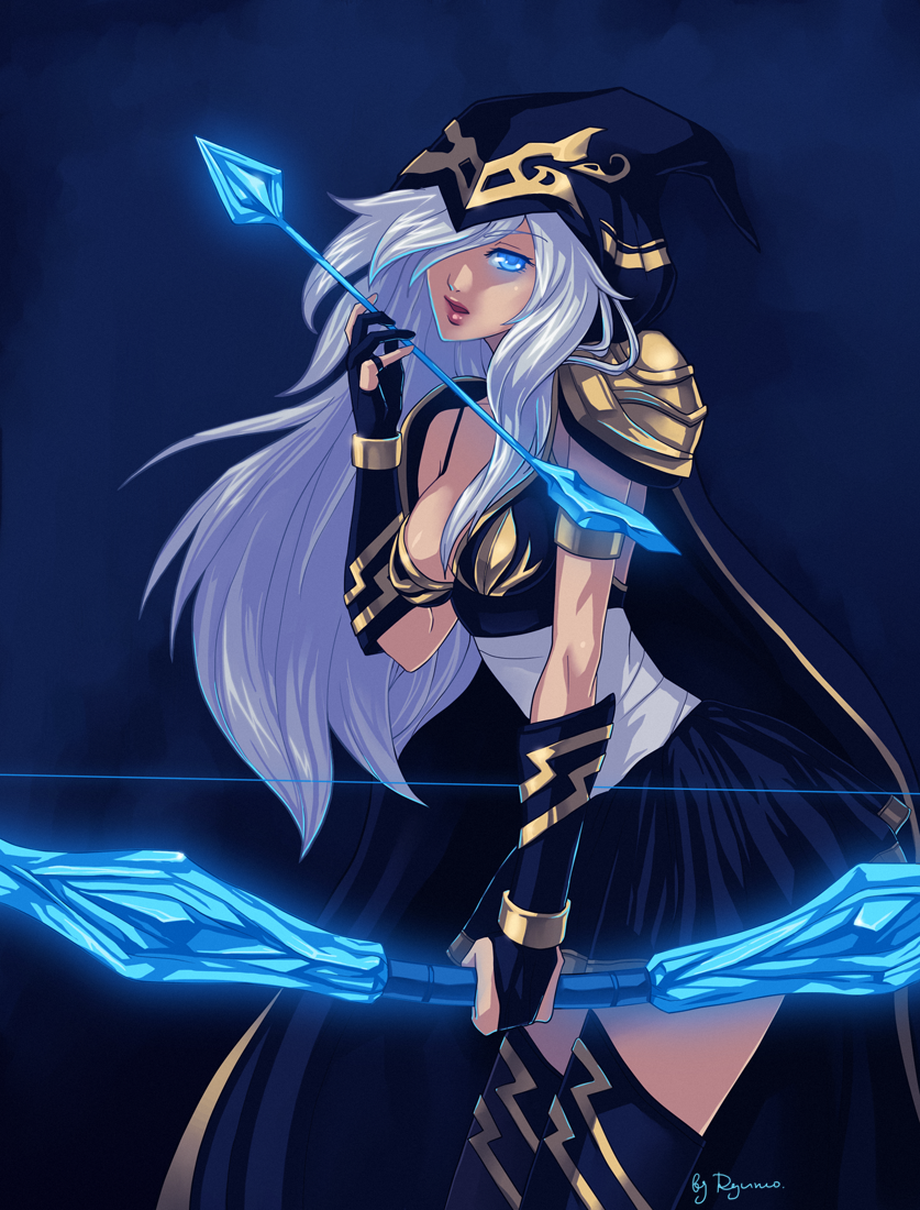 Collab LoL: Ashe - Happy B-day Ragora!